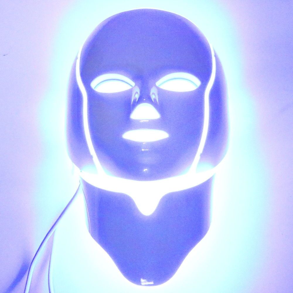 LED Facial Neck Mask EMS Microelectronics LED Photon Mask Wrinkle