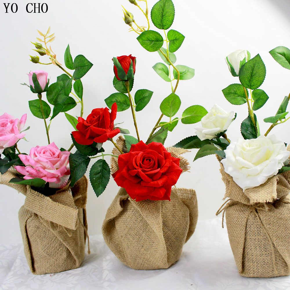 christmas potted flowers