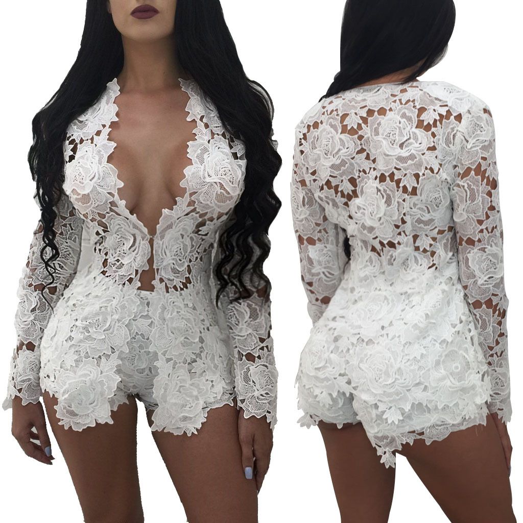 lace playsuits