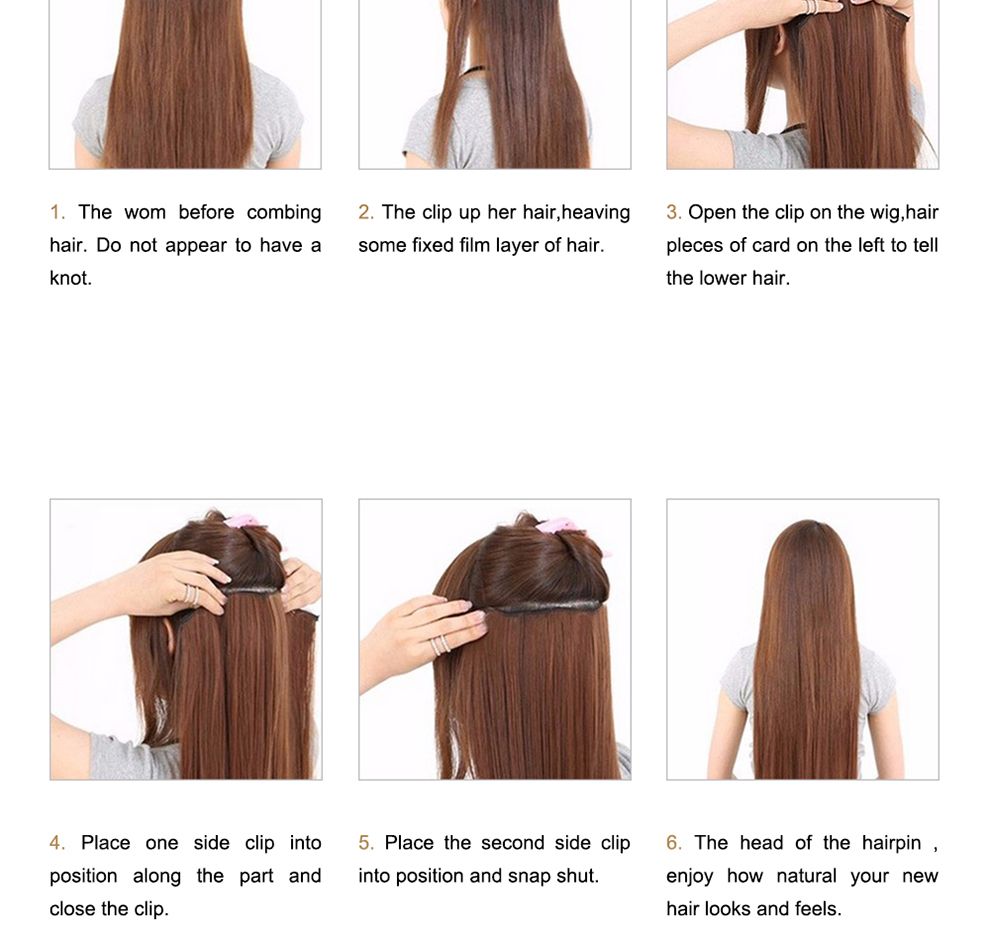 Neitsi Highlight 18 10Pcs Pack Blue Clip In On Synthetic Hair