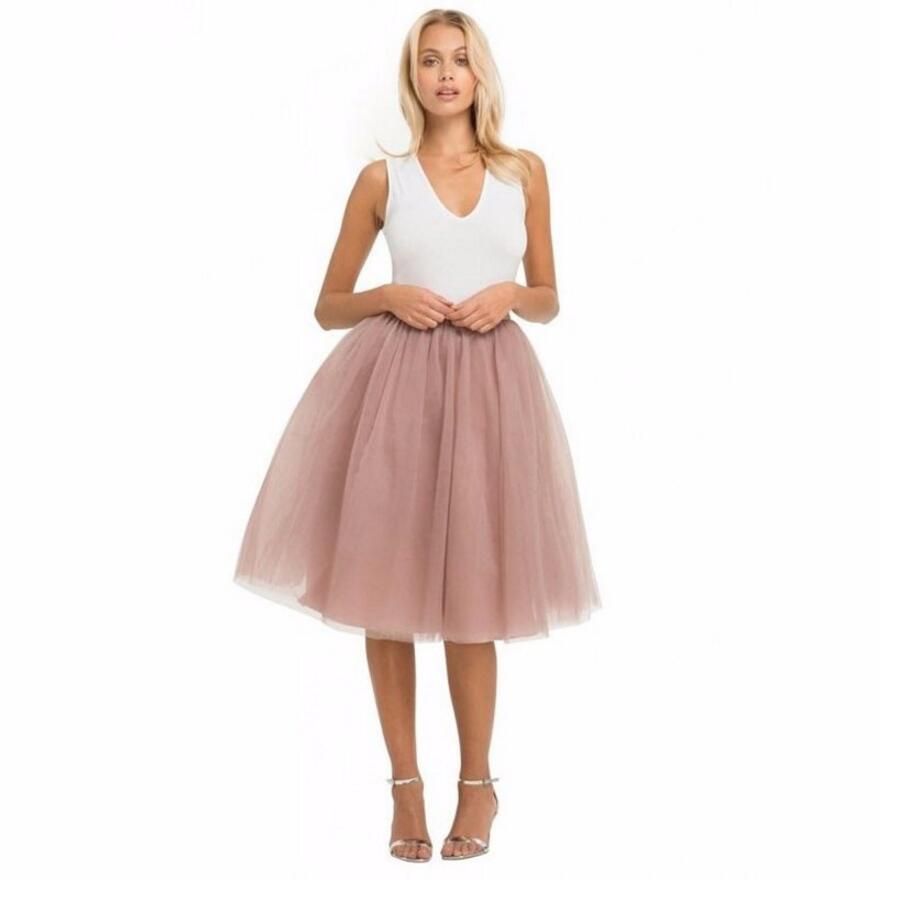 puffy flared skirt