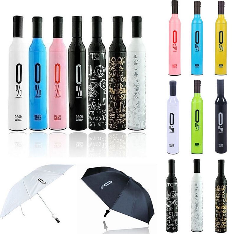bibliotecario alojamiento Correo Botella de vino paraguas de viaje de moda botella de vino plegable paraguas de lluvia de bibliotecario alojamiento Correo Botella de vino paraguas de viaje de moda botella de vino plegable paraguas de lluvia de