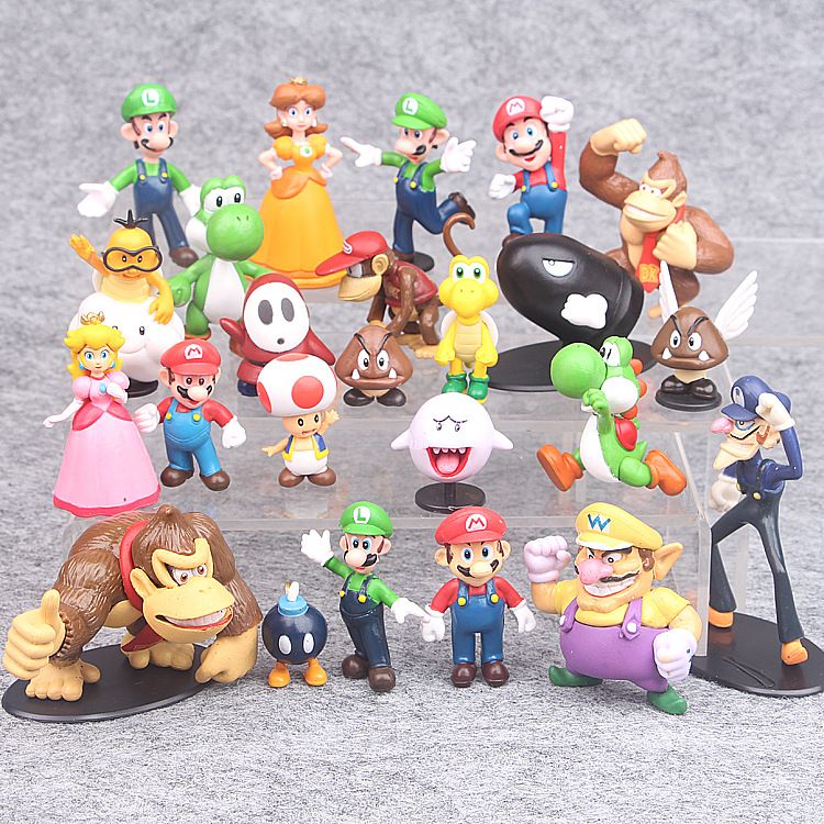 Compre 24 Unids Set 3 7 Cm De Alta Calidad Pvc Super Mario Bros Luigi Yoshi Mario Princesa Figuras De Accion Para El Regalo Del Bebe A 12 97 Del Akye002 Es Dhgate Com Compre 24 Unids Set 3 7 Cm De Alta Calidad Pvc Super Mario Bros Luigi Yoshi Mario Princesa Figuras De Accion Para El Regalo Del Bebe A 12 97 Del Akye002 Es Dhgate Com