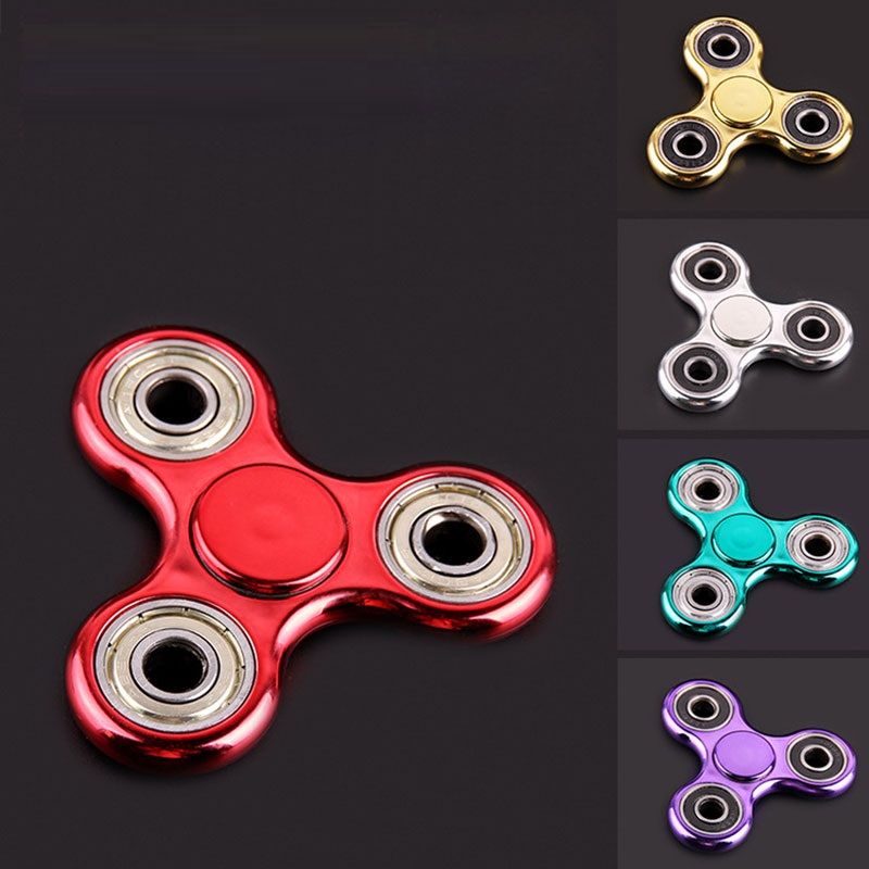 chrome fidget spinner