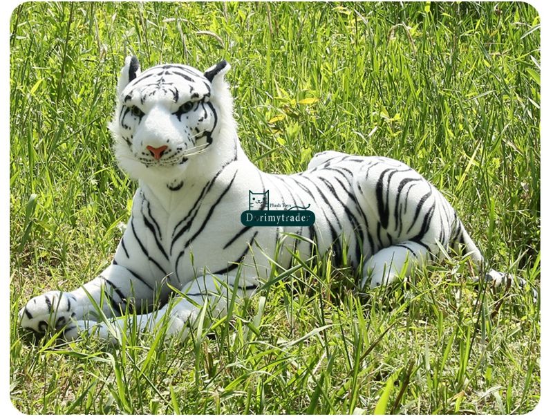 Acheter Dorimytrader Big Soft Forêt Simulée Animal Tigre En Peluche Jouet En Peluche Allongé Animal Tigre Enfants Présente 51 Pouce 130 Cm Dy60597 De