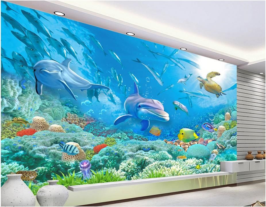 Underwater Wall Mural underwater world tv wall mural 3d wallpaper 3d wall papers for tv Underwater Wall Mural underwater world tv wall mural 3d wallpaper 3d wall papers for tv