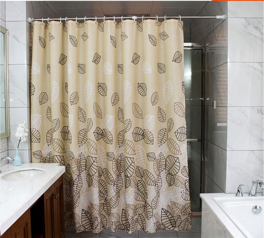 bathroom fabric shower curtains