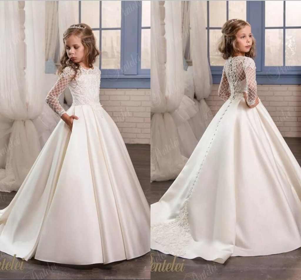 tween flower girl dresses