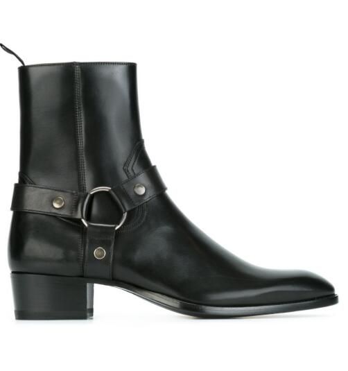anine bing stevie boots red