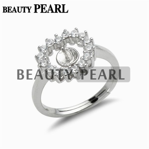 pearl ring settings