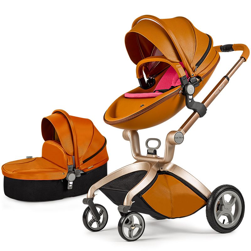 leather pram