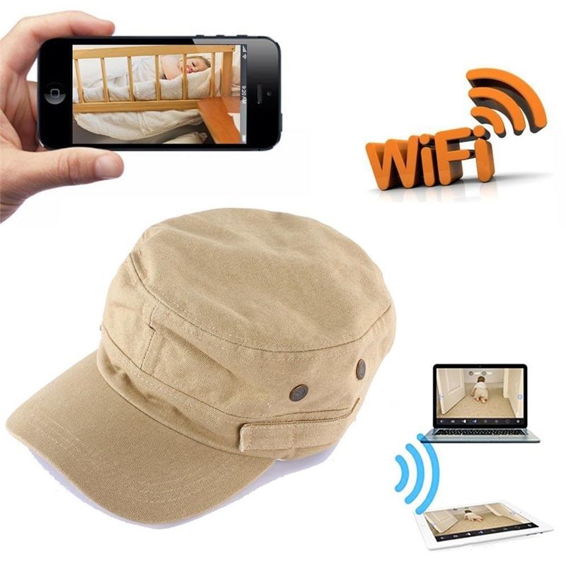8GB 16GB 32GB HD 720P IP Camera Wearable Mini WIFI Hat Camera P2P Hat Cap Camcorder Portable DV