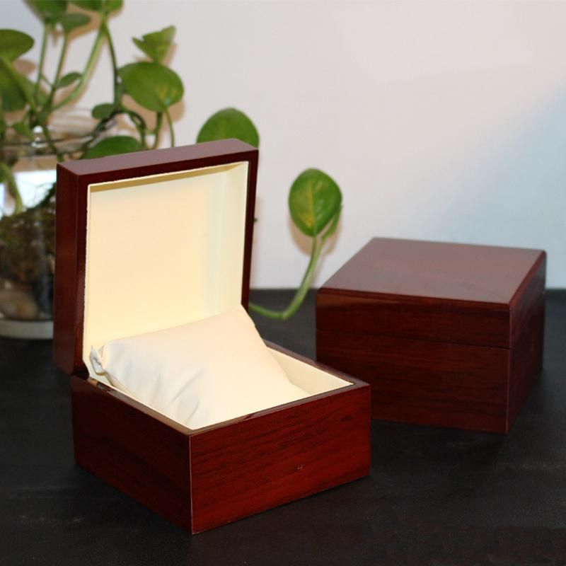 Fashion Watches Box Luxury Wood Watch Box With Pillow Package Case