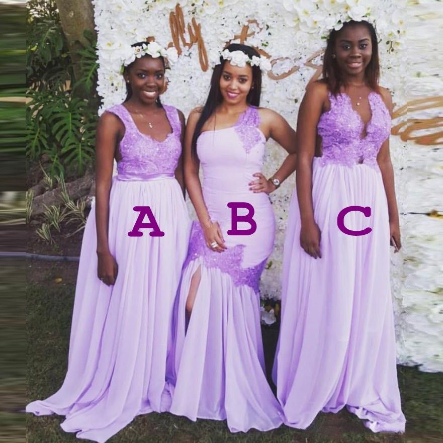 lilac gown for wedding