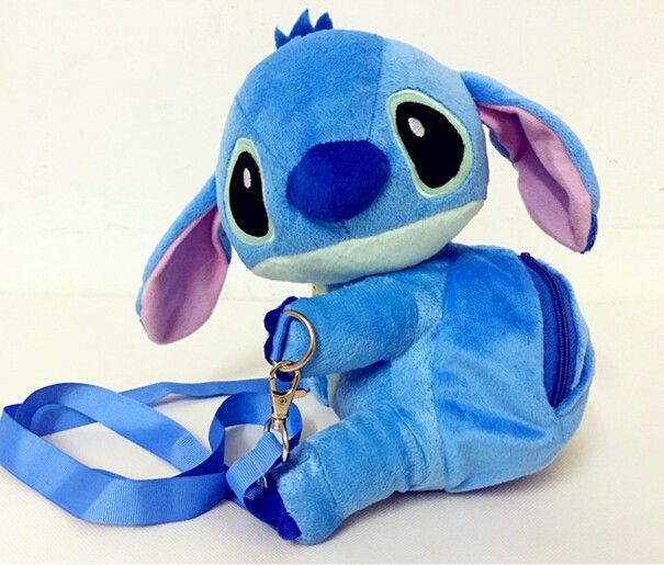 stitch plush backpack