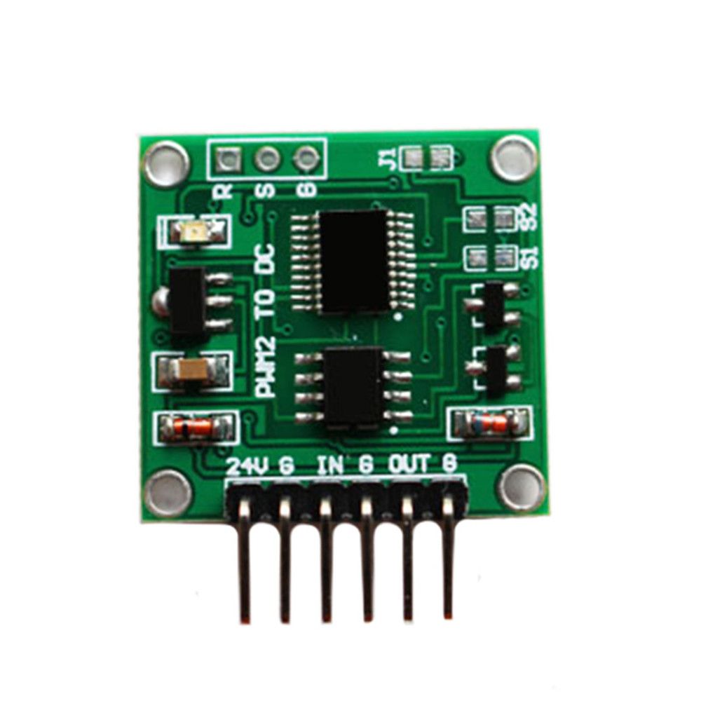 New Voltage to PWM 0-5v 0-10v to PWM 0-100/% Linear Conversion Transmitter Module