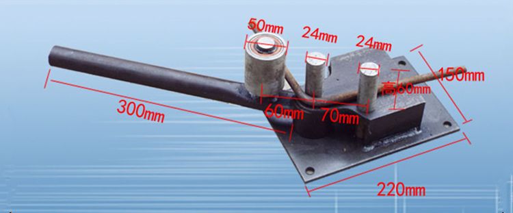 2021 New Manual Reinforced Steel Bar Bending Tools Rebar Bender