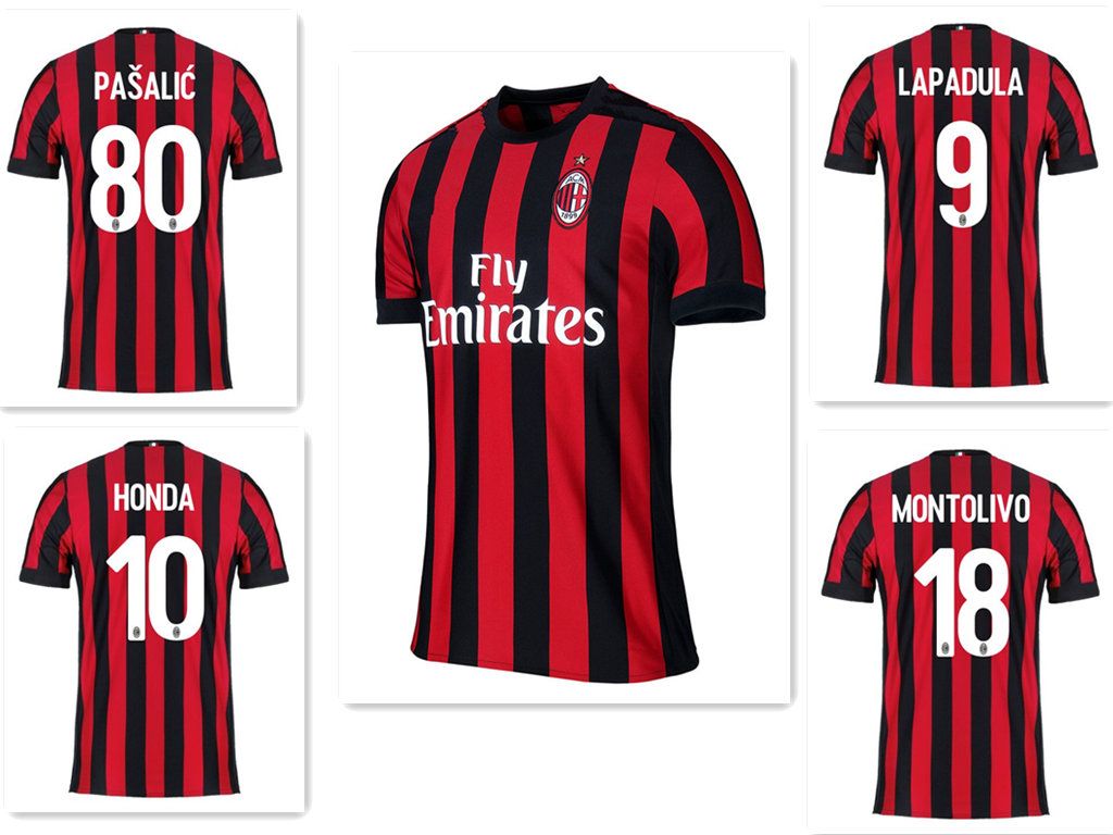 ac milan jersey 2018