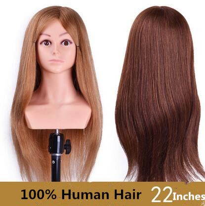 2019 22 Best 100 Human Hair Mannequin Head Hairdressing Practice