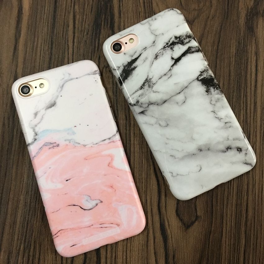 Melhor Caso De Pedra De Pedra De Mármore Para Iphone 7 Cobertura Macia  Colorida Para IPhone 7 Fundas Capa A $8,64 | DHgate.Com