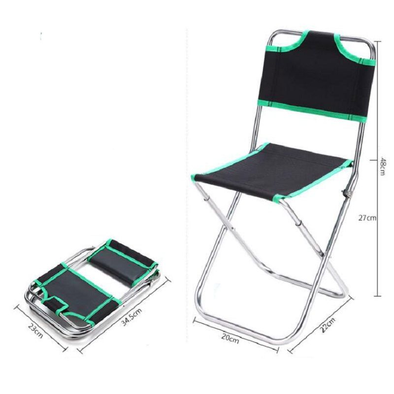 fishing stool with backrest