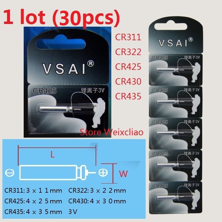 1 Cr311 Cr322 Cr425 Cr430 Cr435 3v Pin Type Lithium Li Ion Battery 3 Volt Li Ion Batteries Bait Fishing Pipe Vsai Battery Recharger Battery Space From Weixcliao 21 94 Dhgate Com