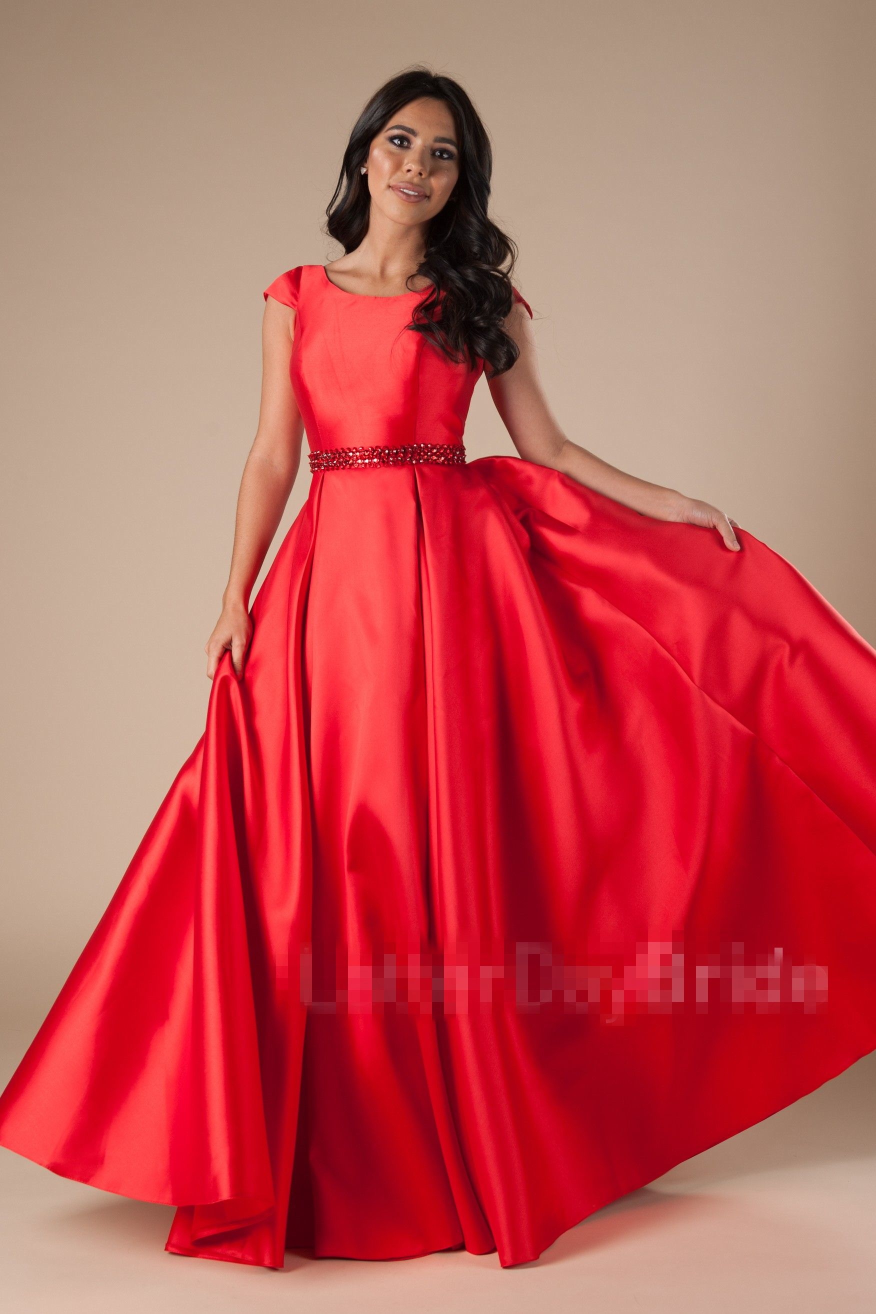 girls simple gown