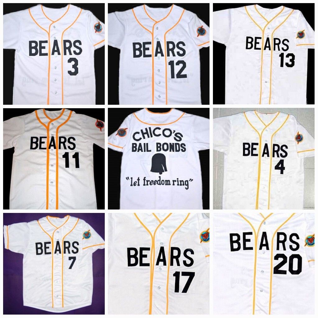 bad news bears chico's bail bonds jersey