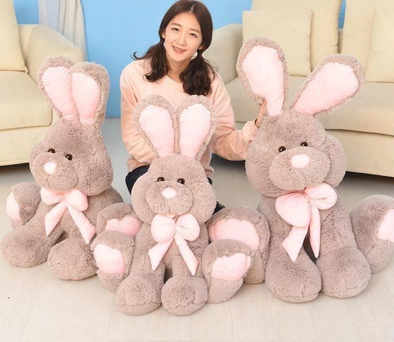 big stuffed rabbit