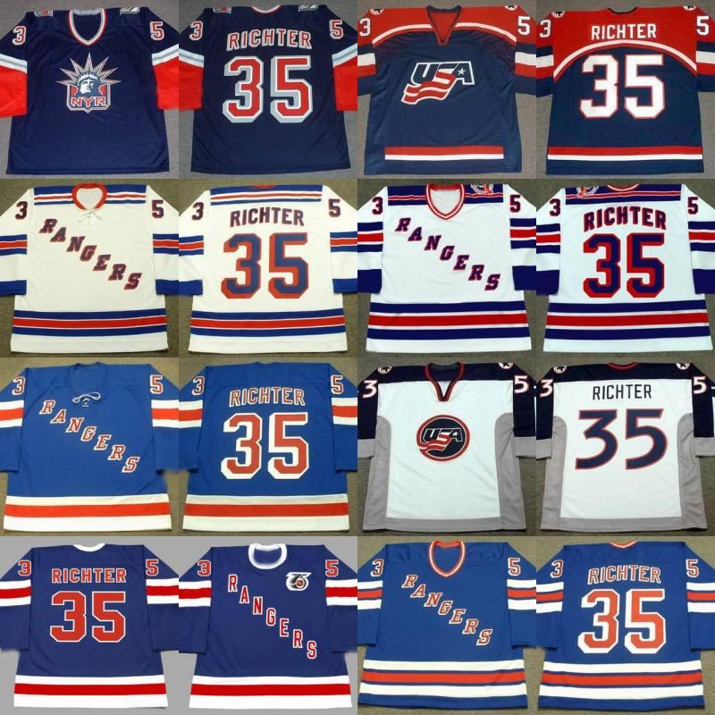 mike richter jersey