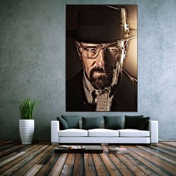 2020 Framed Breaking Bad Bryan Cranston Kult Heisenberg Hd Print Art Portrait Painting On Canvas Wall Decor Multi Sizes Mv007 From Soamazing 15 38 Dhgate Com