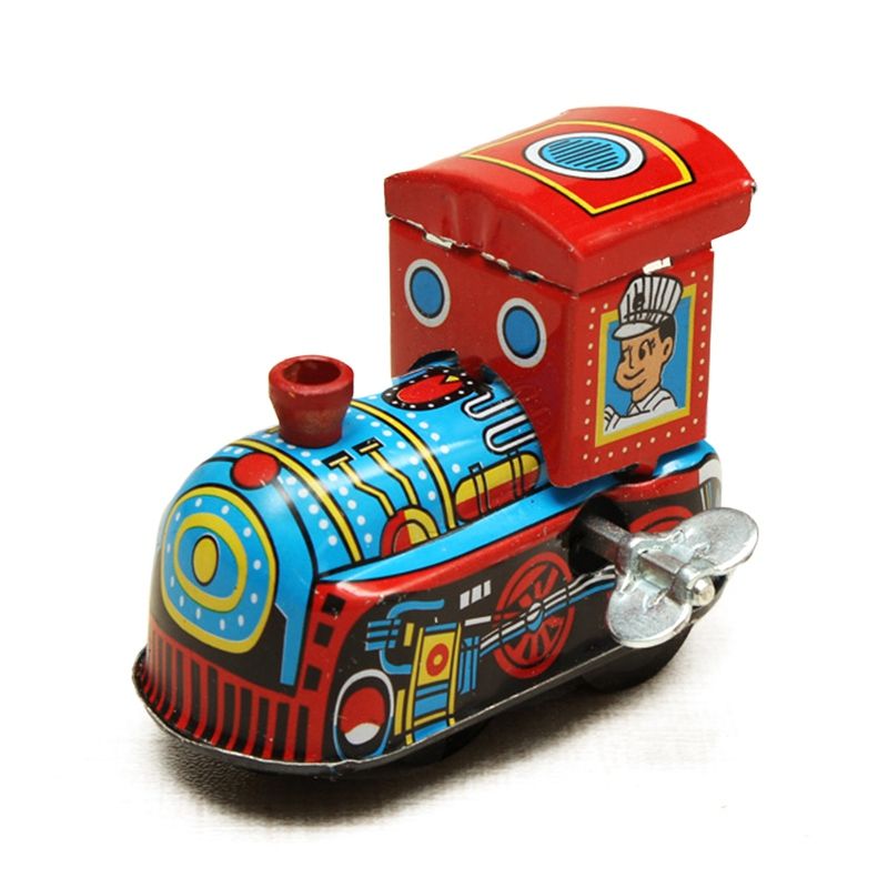 tin toy trains vintage