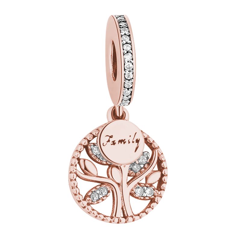 pandora family tree rose gold