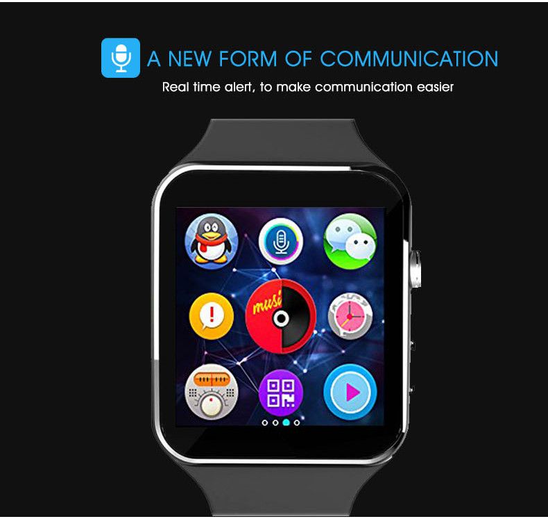x6 smartwatch iphone