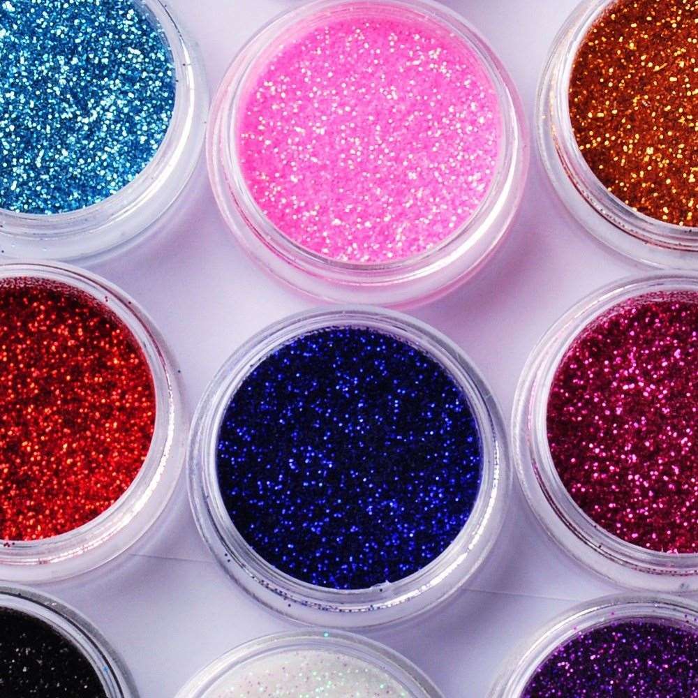 Nail Glitter Powder Decor Nail Art Powder Sparkly Dust Acrylic UV