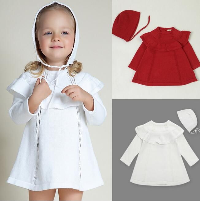 girls white dress sweater