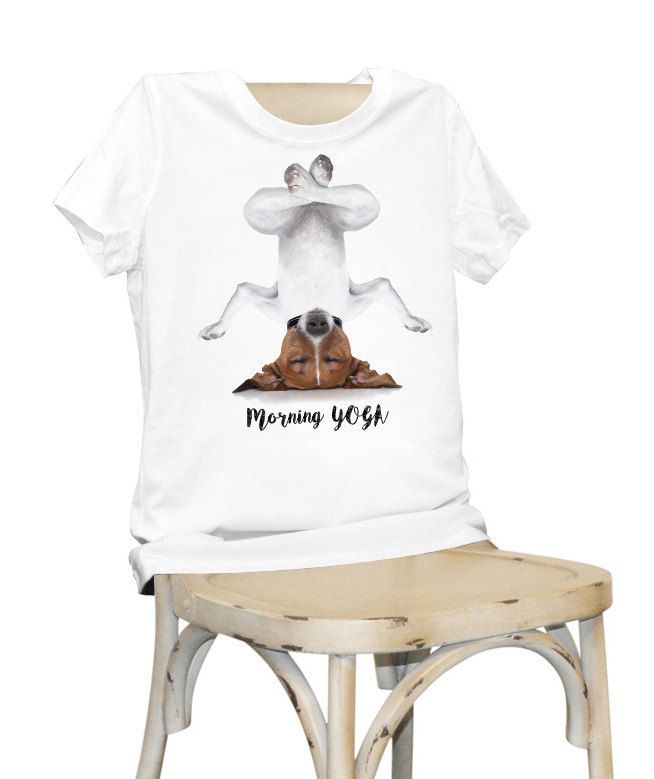 yoga printed t shirts
