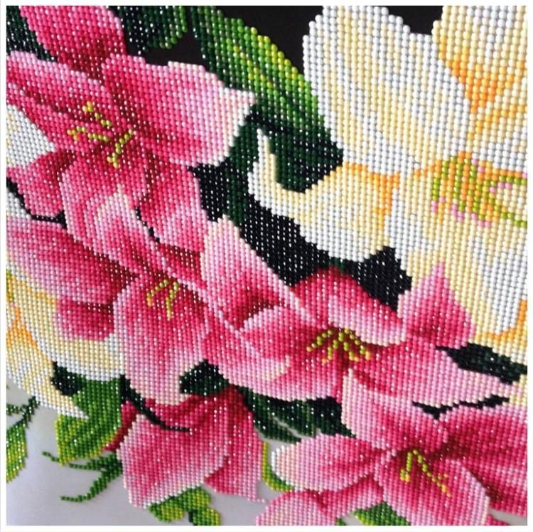 5D gran diamante bordado Pintura Magnolia flor cruzada de la puntada completa Bead Kit sin marco-150 x 50 cm 5D gran diamante bordado Pintura Magnolia flor cruzada de la puntada completa Bead Kit sin marco-150 x 50 cm
