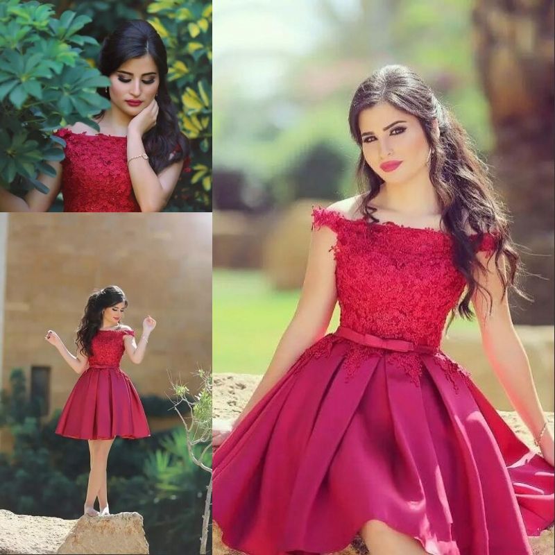 red short dress for women