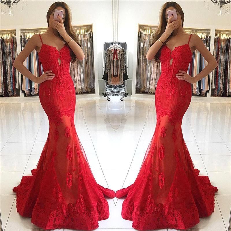 red dresses 2018