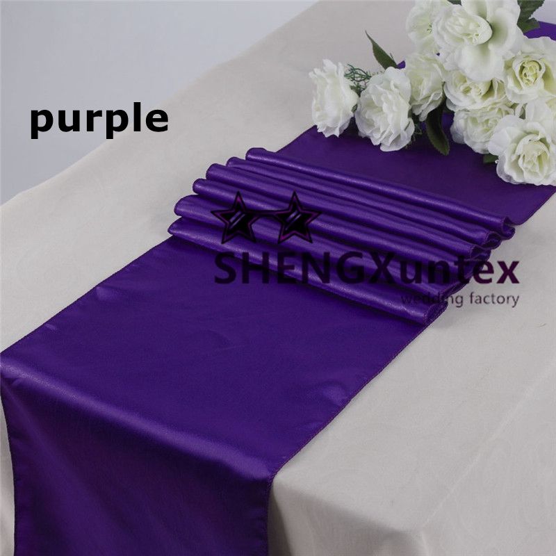 satin al guzel gorunumlu mor renk saten masa kosucu ziyafet masa kosucu masa ortusu uzerinde kullanilan dugun icin tl170 83 dhgate comda