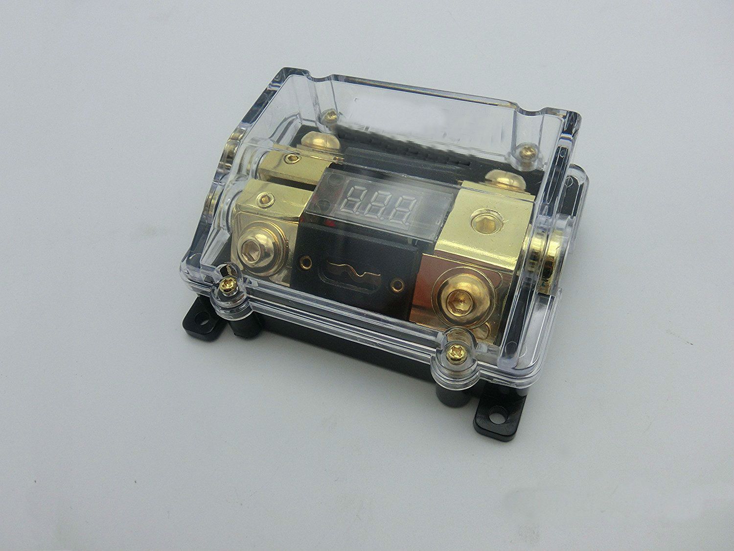 CAR STEREO AUDIO INLINE ANL FUSE HOLDER 0 2 4 GAUGE IN//OUT WITH 2 FREE 250A