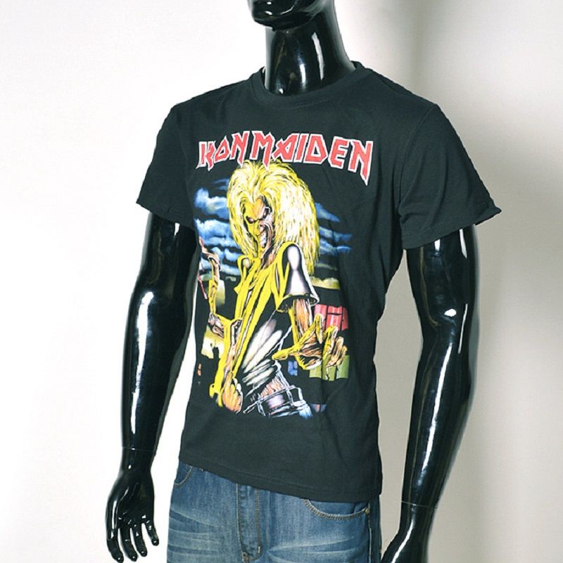 Bershka iron maiden t shirt 