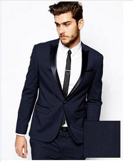 Acheter Vente En Gros Sur Mesure Unique Design Hotsale Costumes Pour Hommes Châle Revers One Butten Gold Groomsman Smokings Hommes Costumes De Mariage