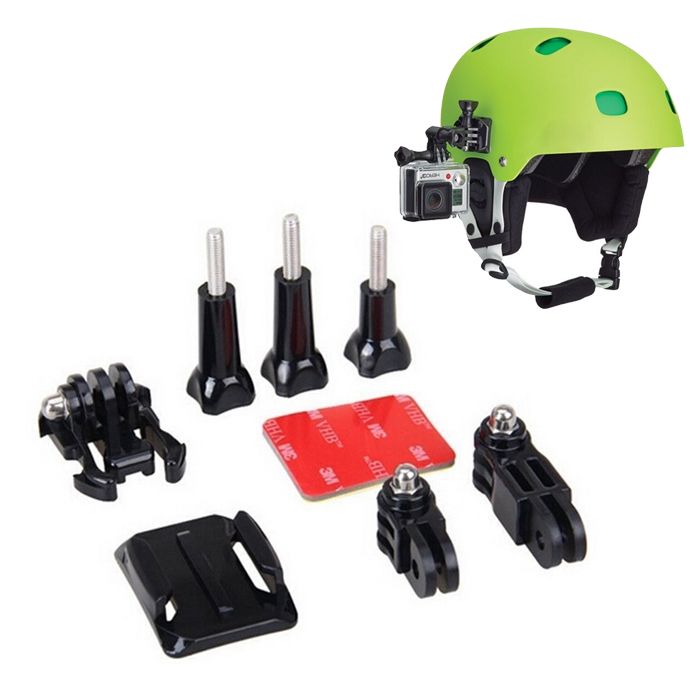 3M Klebstoff Halterungen Flach Basis Helm für Sjcam Sj4000 Sj5000 Xiaomi