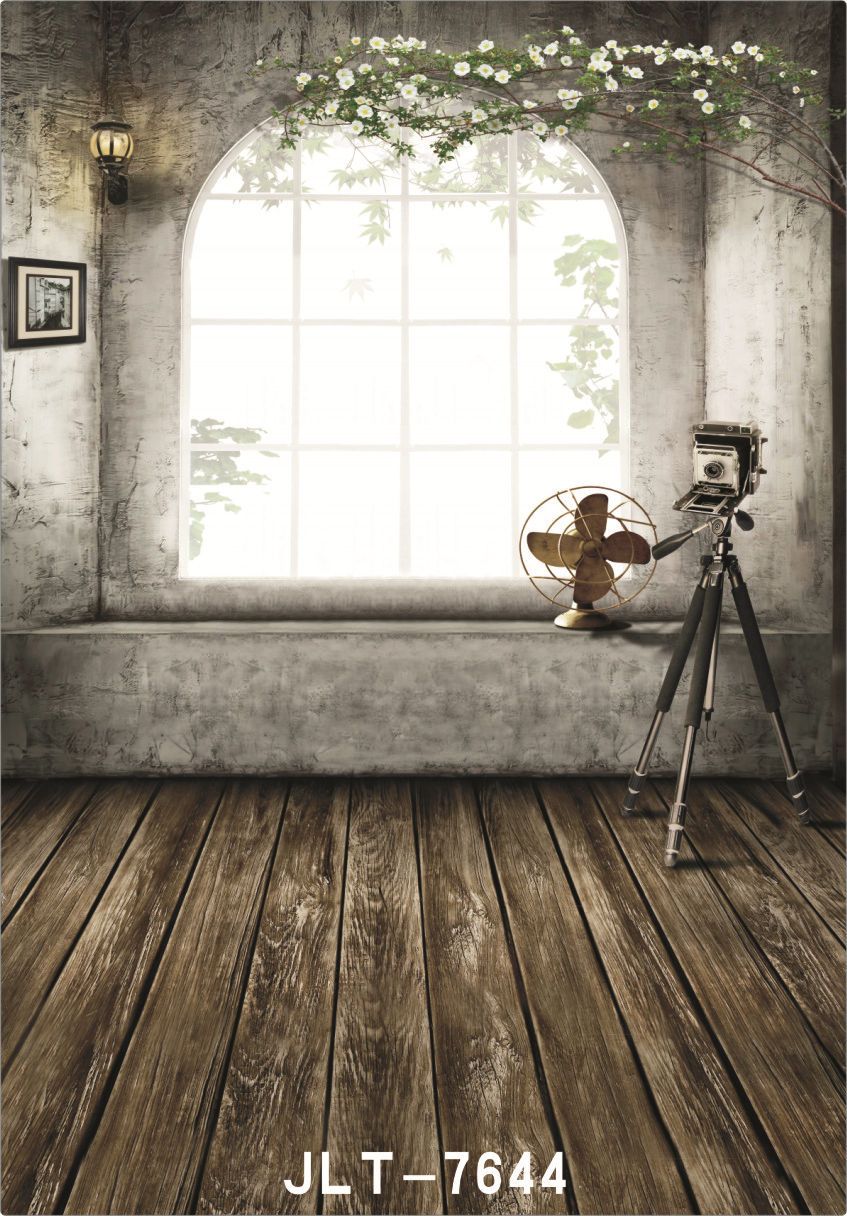 GoEoo Retro Photography Backdrops Wooden Floor Photo Studio Flower Background Vinyl 5x7FT QX114 GoEoo Retro Photography Backdrops Wooden Floor Photo Studio Flower Background Vinyl 5x7FT QX114