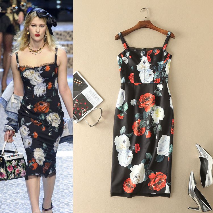 Bella hadid floral dress Clearance