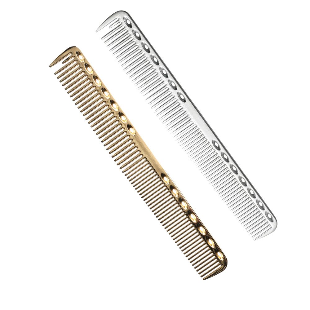 High Level Space Aluminum Metal Hairdressing Comb Professional