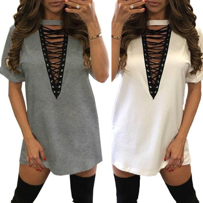 lace t shirt dress