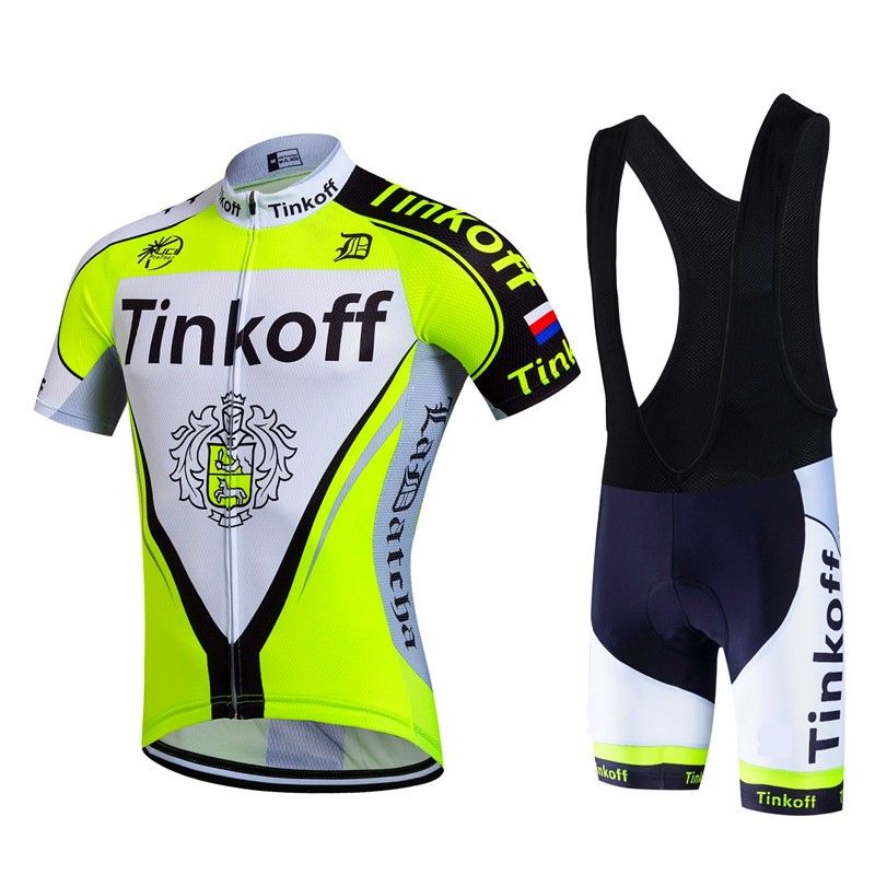 2017 Tinkoff Pro ciclismo de verano Jersey / bicicleta ciclo de ropa de bicicletas MTB